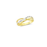 14K Solid Gold Art Design Fashion Ladies Ring