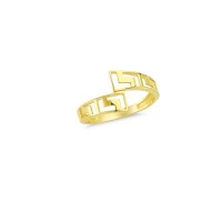 14K Solid Gold Art Design Fashion Ladies Ring