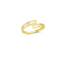 14K Solid Gold Art Design Fashion Ladies Ring