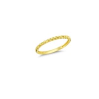 14K Solid Gold Art Design Fashion Ladies Ring