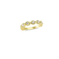 14K Solid Gold Art Design Fashion Ladies Ring