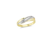 14K Solid Gold Art Design Fashion Ladies Ring