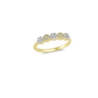 14K Solid Gold Art Design Fashion Ladies Ring