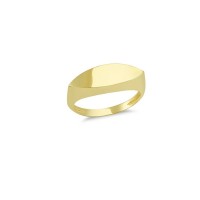 14K Solid Gold Art Design Fashion Ladies Ring