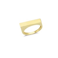 14K Solid Gold Art Design Fashion Ladies Ring