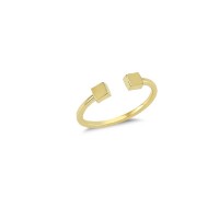 14K Solid Gold Art Design Fashion Ladies Ring