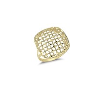 14K Solid Gold Art Design Fashion Ladies Ring