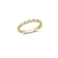 14K Solid Gold Art Design Fashion Ladies Ring