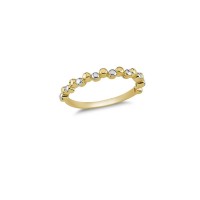 14K Solid Gold Art Design Fashion Ladies Ring