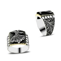 925K Sterling Silver Dervish Men Ring