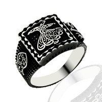 925K Sterling Silver Dervish Men Ring