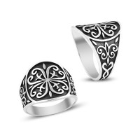 925K Sterling Silver Design Men Ring