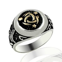 925K Sterling Silver Design Men Ring