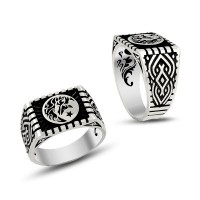 925K Sterling Silver Design Men Ring