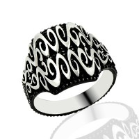 925K Sterling Silver Design Men Ring