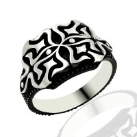 925K Sterling Silver Design Men Ring