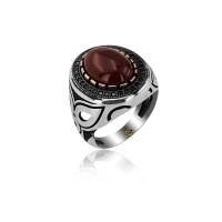 925K Sterling Silver Design Men Ring