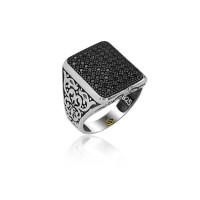 925K Sterling Silver Design Men Ring