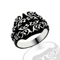 925K Sterling Silver Design Men Ring