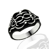 925K Sterling Silver Design Men Ring