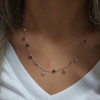 925K Sterling Silver Design Necklace