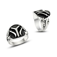 925K Sterling Silver Ottoman Men Ring