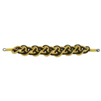 999 Silver Gold Black Handmade Rope Bracelet 