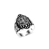 925 Silver Ottoman Empire Ring For Men