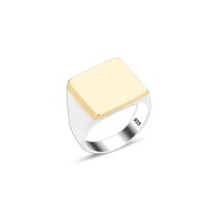 925 Silver Square Ring For Men