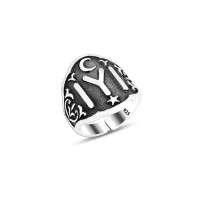 925 Silver Dirilis Ring For Men 