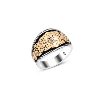 925 Silver Ottoman Tugra Ring For Men