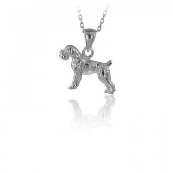 14K Gold Dog Terriers Necklace
