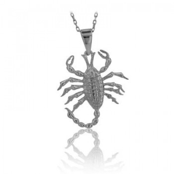 14K Gold Scorpion Necklace