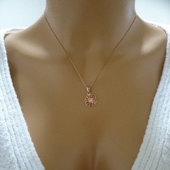 14K Gold Spider Necklace