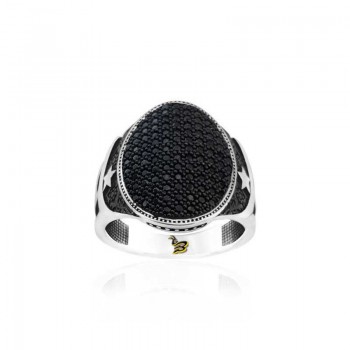 925K Sterling Silver Design Men Ring